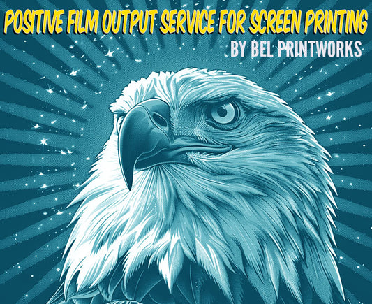 Positive Film Output Service For Screen Printing by Bel Printworks