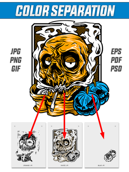 Color Separation for Screen Printing & Art