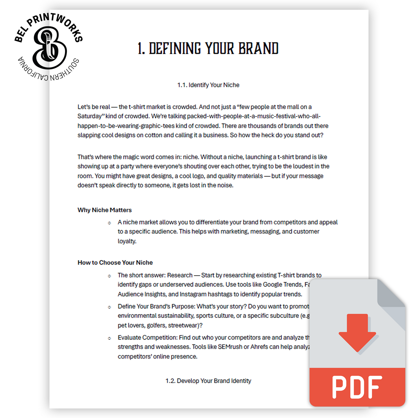 How To Start And Grow A T-Shirt Hustle eBook by Bel Printworks